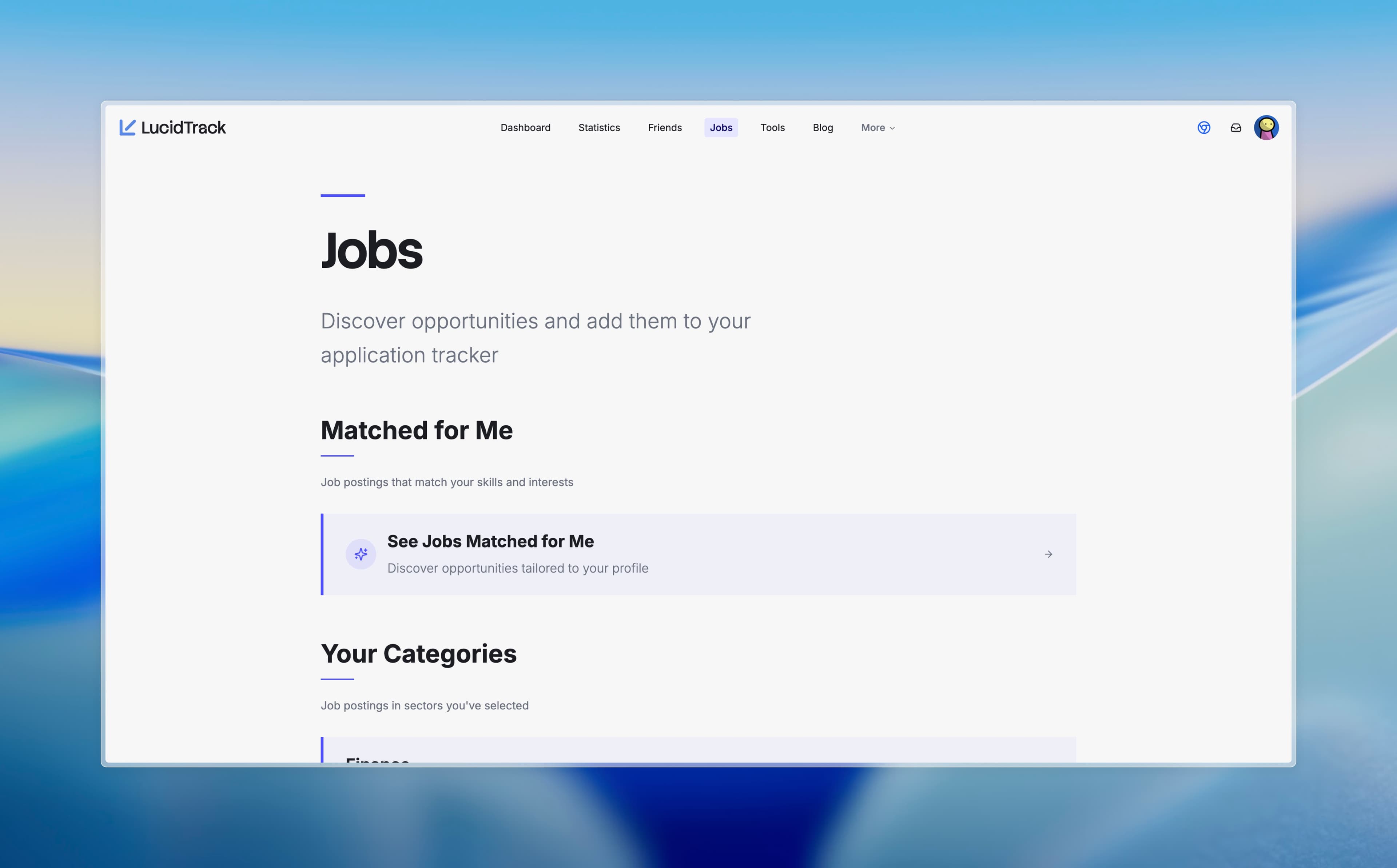 Jobs Page