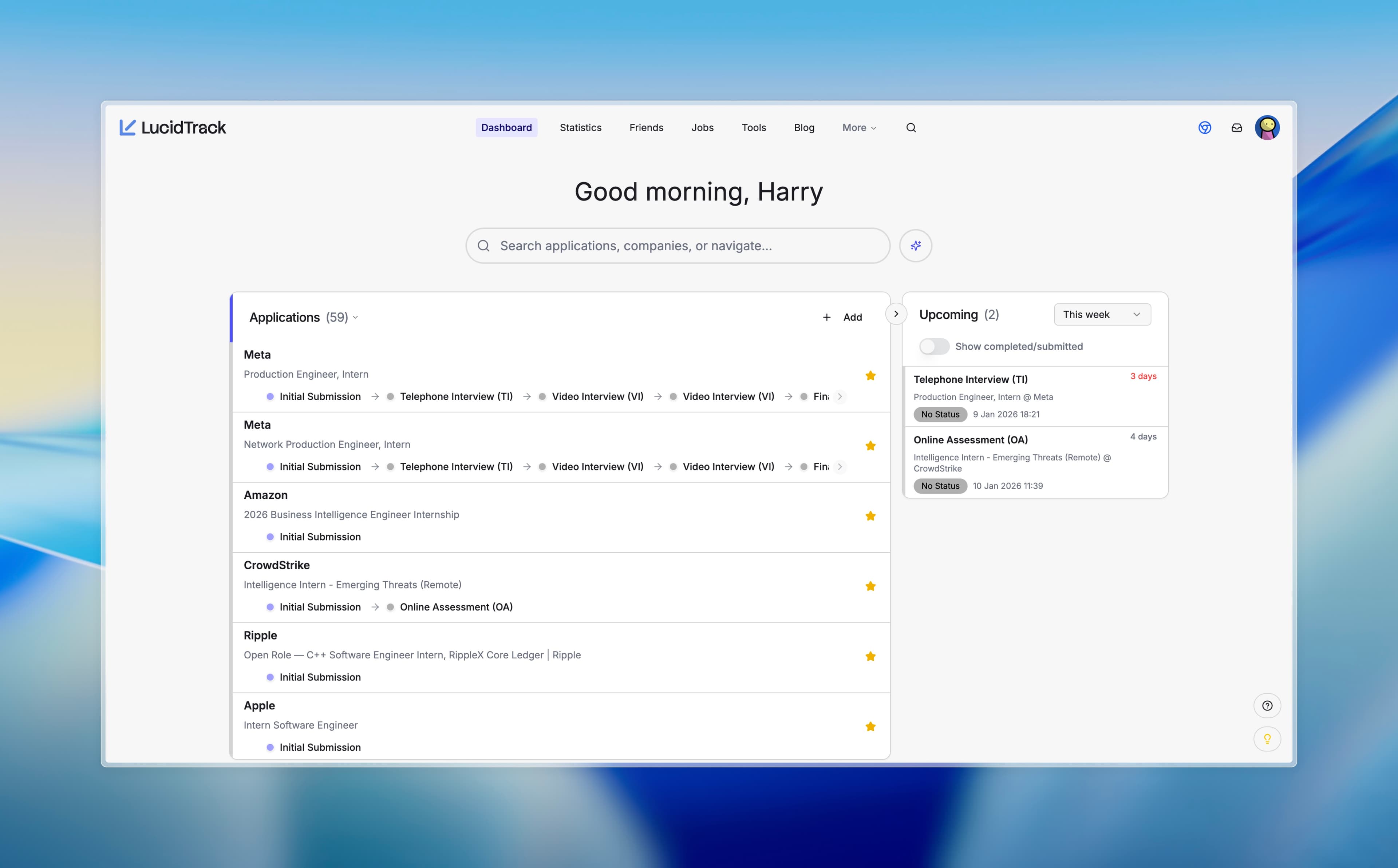 See everything in one place